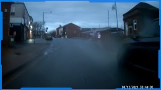 Near Miss 161 Peugeot close pass on a bend