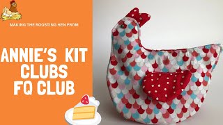 Making the Roosting Hen Oven Mitt from Annie s Kit Clubs