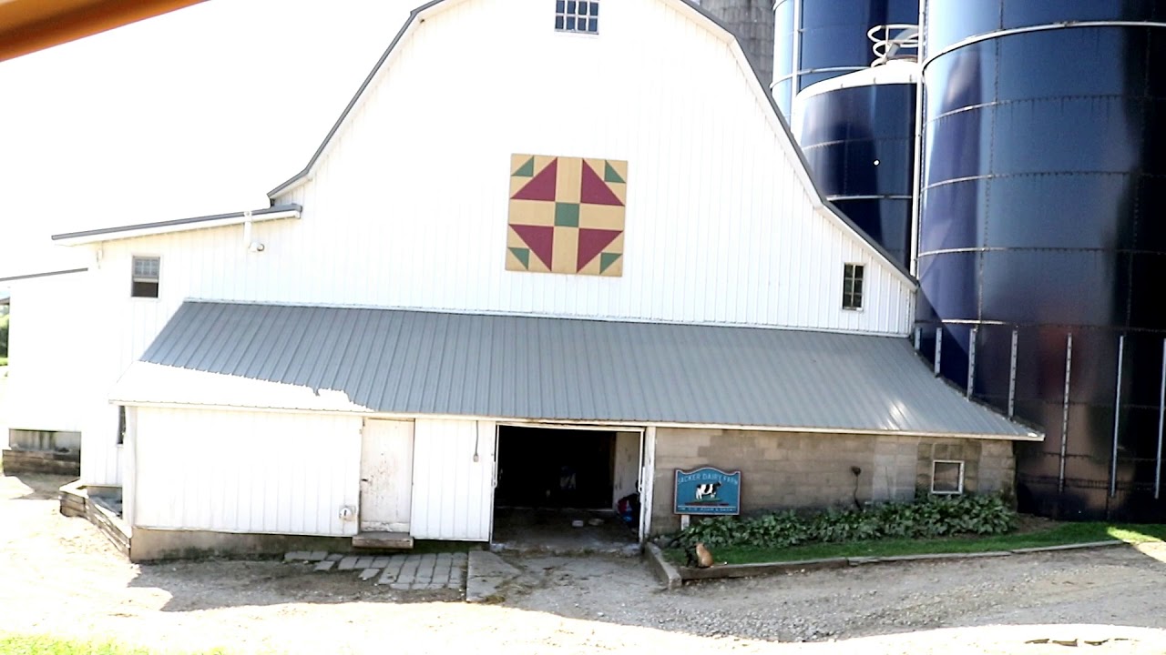 Barn Quilt and DeVoe Dairy Farm Tour Green County YouTube