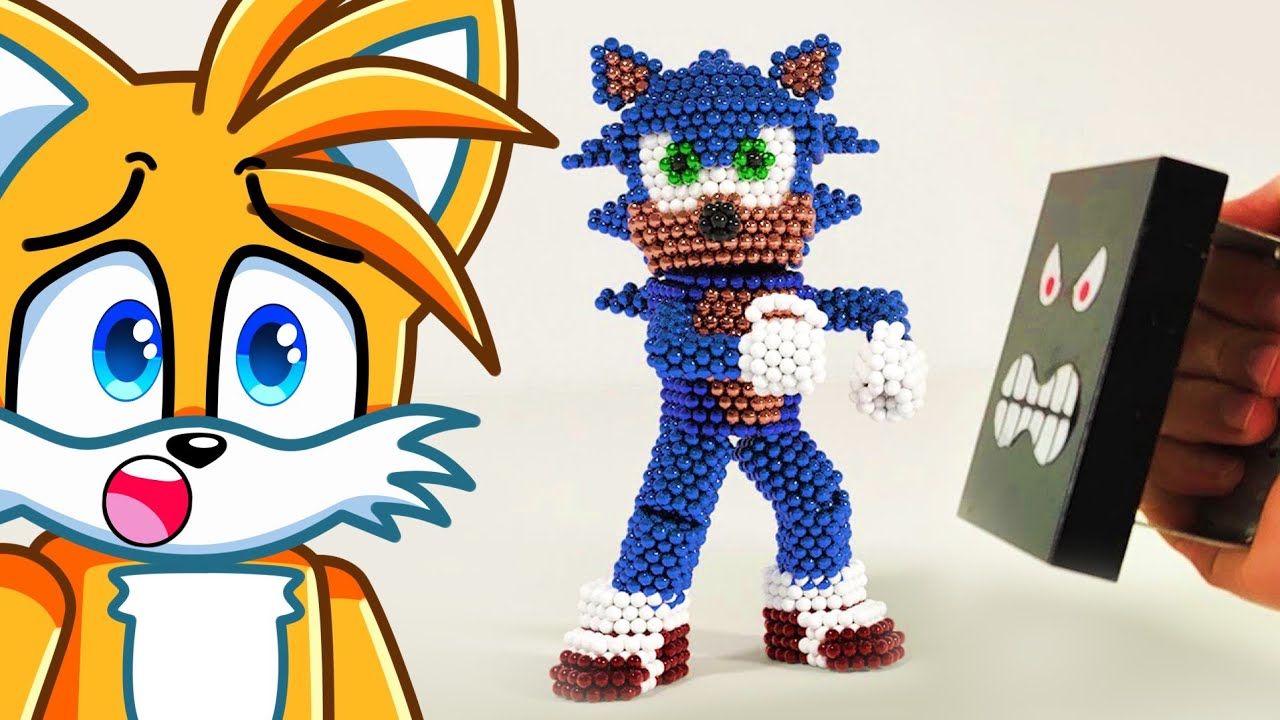 SONIC vs MONSTER MAGNET!