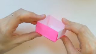 折り紙 ゴミ箱 Youtube 折り紙 ゴミ箱 Youtube