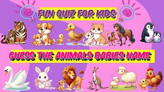 What’s That Baby Animal? Fun Quiz for Kids! screenshot 4