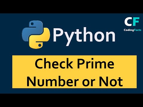 Capa de How To Check Prime Number in Python | CodingFacts