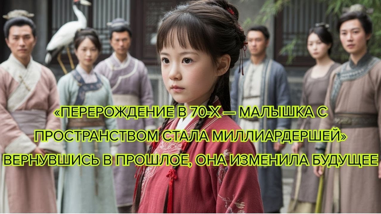 Перерождение в 70 х — малышка с пространством стала миллиардершей вернувшись в прошлое, она изменила