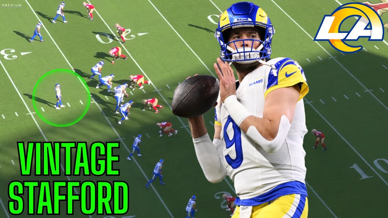 Matthew Stafford Was SURGICAL Vs The 49ers | Rams Week 10 Film Breakdown |