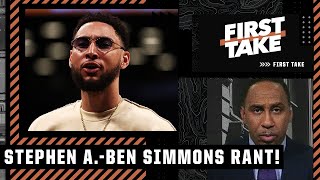 🚨 Stephen A.-Ben Simmons RANT ALERT! 🚨 'This is UTTERLY RIDICULOUS!' | First Take