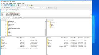 윈도우 탐색기와 파일질라로 FTP에 연결하기 / connect to FTP using file explore and filezilla screenshot 2