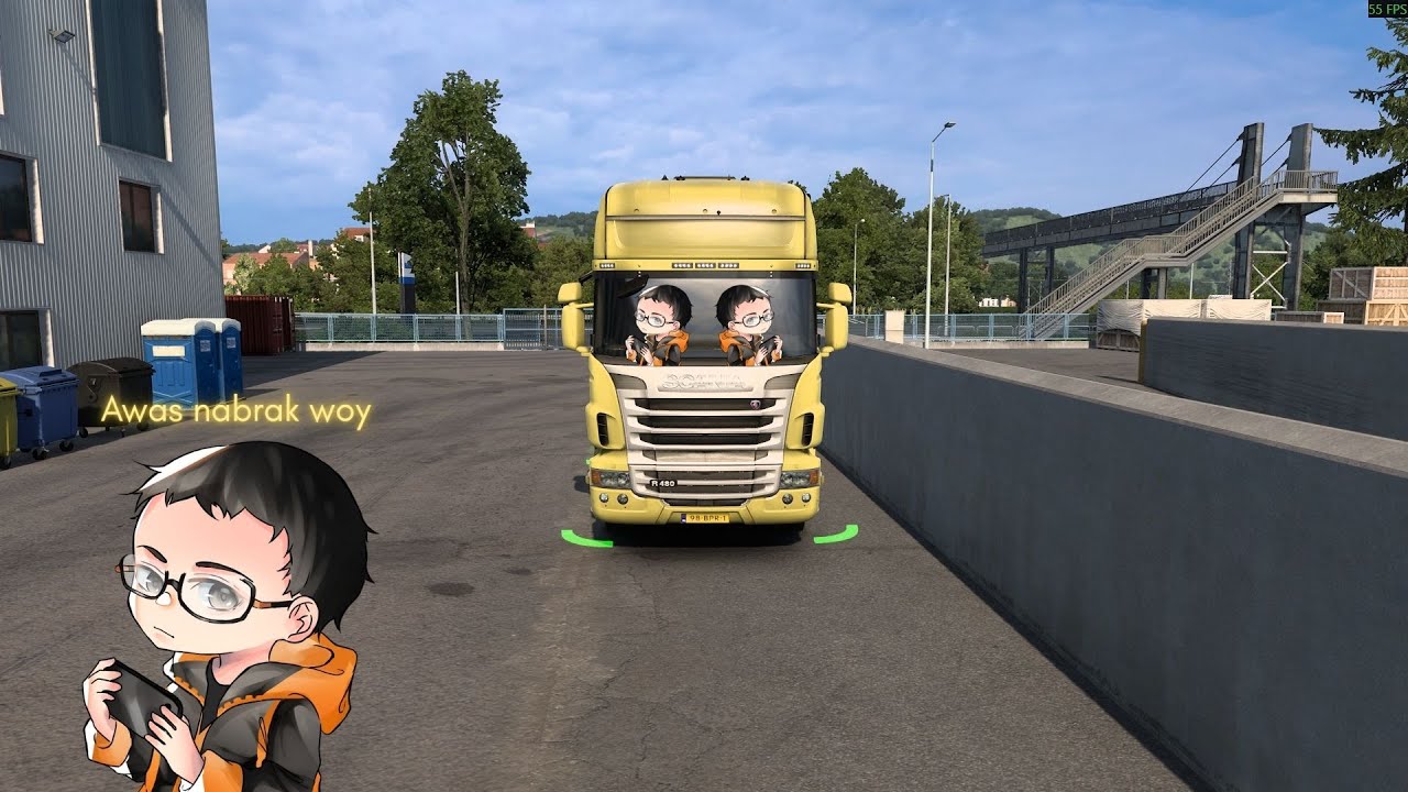 Mengrandom game - Euro Truck Simulator 2