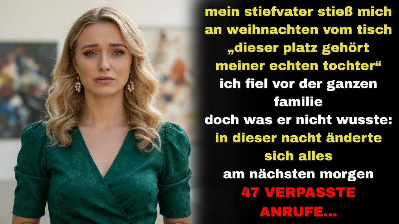 Mein Stiefvater demütigte mich beim Weihnachtsessen – was danach geschah, zerstörte ihn…