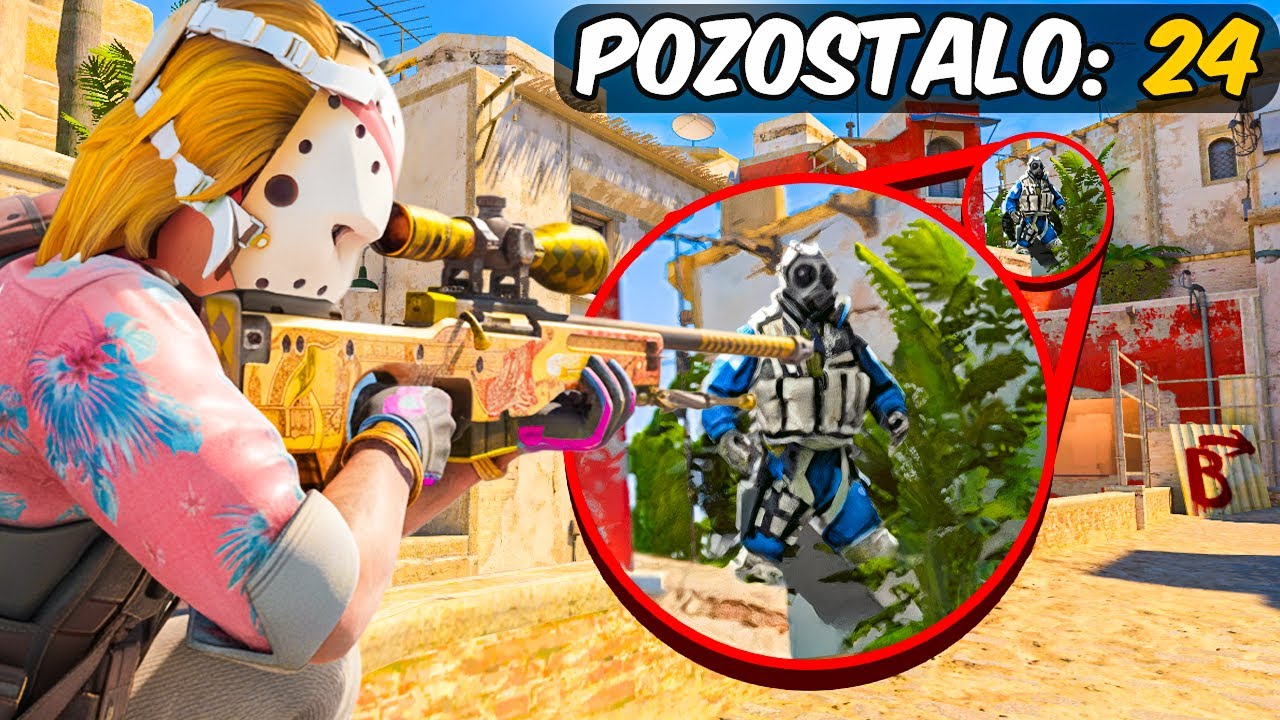 CHOWANY z 25 WIDZAMI w CS2