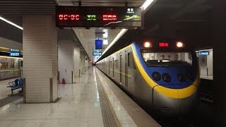 110次自強號(EMU800代打)南港停靠+出站回送樹調