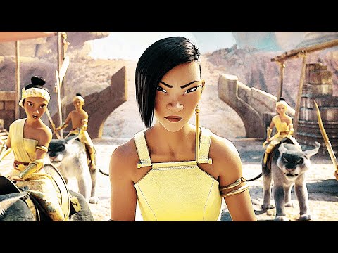 RAYA AND THE LAST DRAGON Clip Raya And Sisu Escape From Namaari 2021 