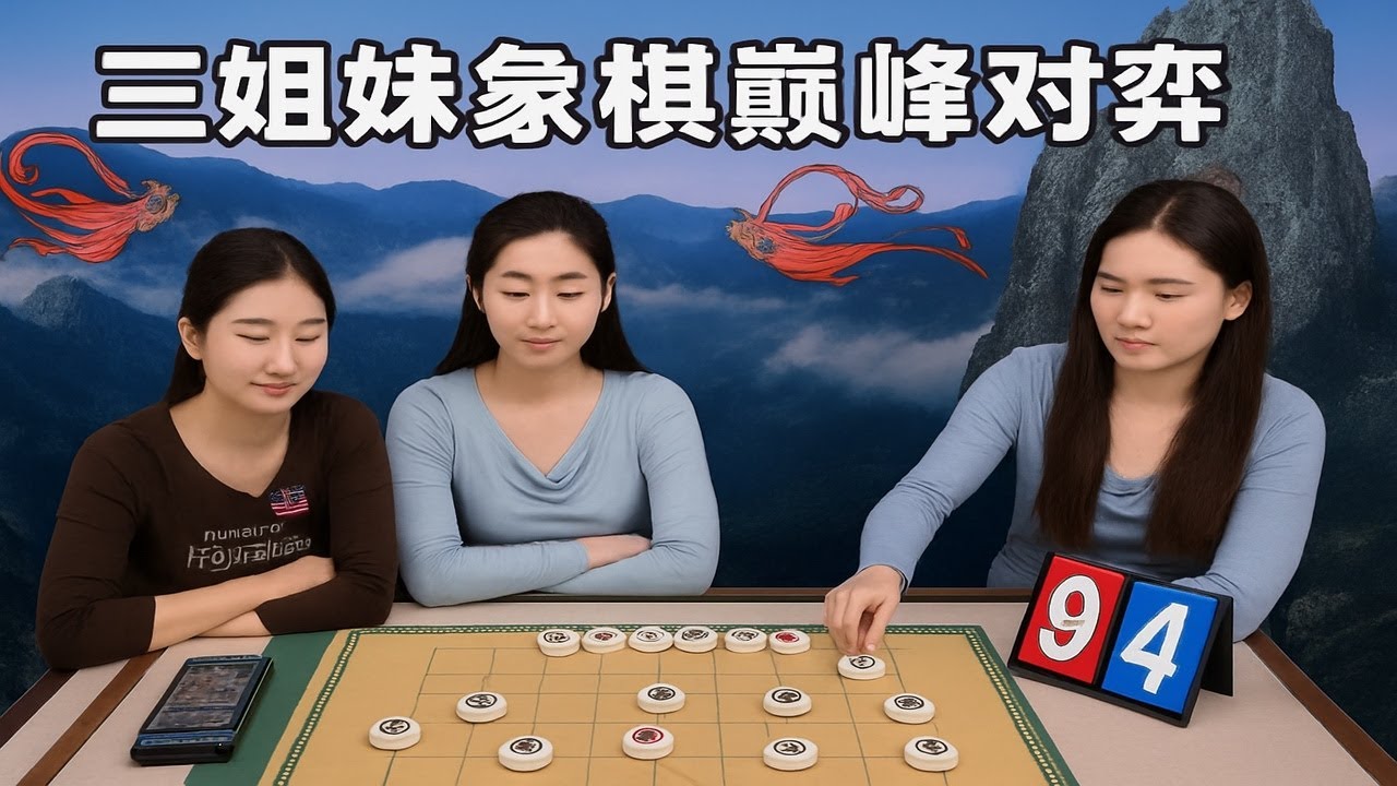三姐妹象棋巅峰对弈