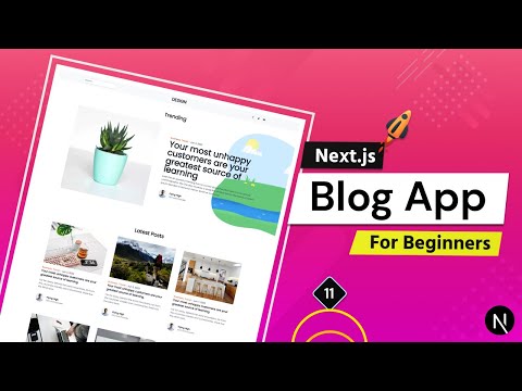 Next.js Blog Application with Tailwind CSS - For Beginners [#11] - Footer