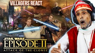 HILARIOUS! Villagers React to Star Wars Episode 2: Attack of the Clones! React 2.0