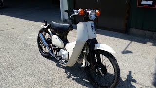 ホンダ　スーパーカブ　低価格でコツコツカスタム　カブ　ツーリング