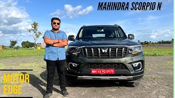 Mahindra Scorpio N 2022 Detailed Review in Hindi- by MotorEdge