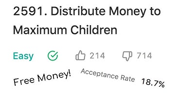 Giving Money Away with Code - Solving Leetcode Problem 2591!