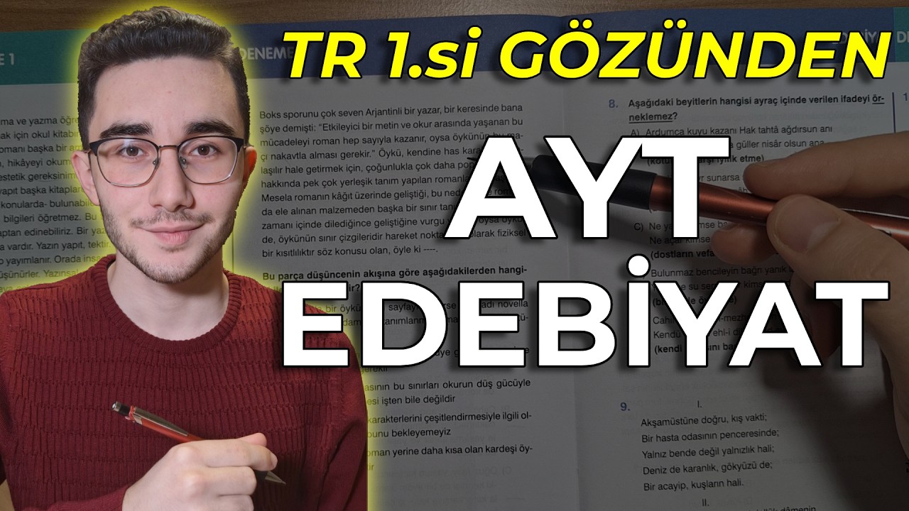 EA 1.sinden AYT EDEBİYAT DENEME ÇÖZÜMÜ