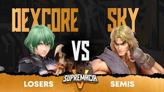 Supremacía V | LOSERS SEMIS - DMP Dexcore (Byleth) Vs. Sky (Ken) - SSBU
