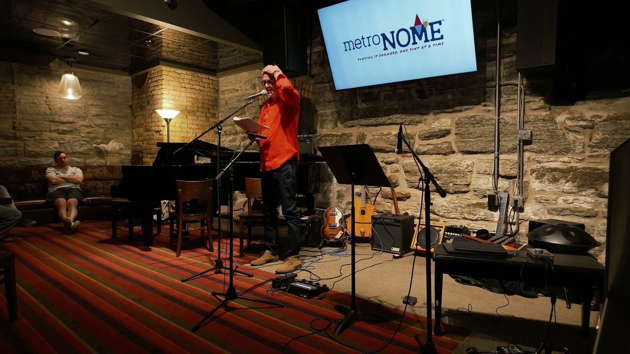 Poet Michael Bazzett at The Waves 9/22/2024