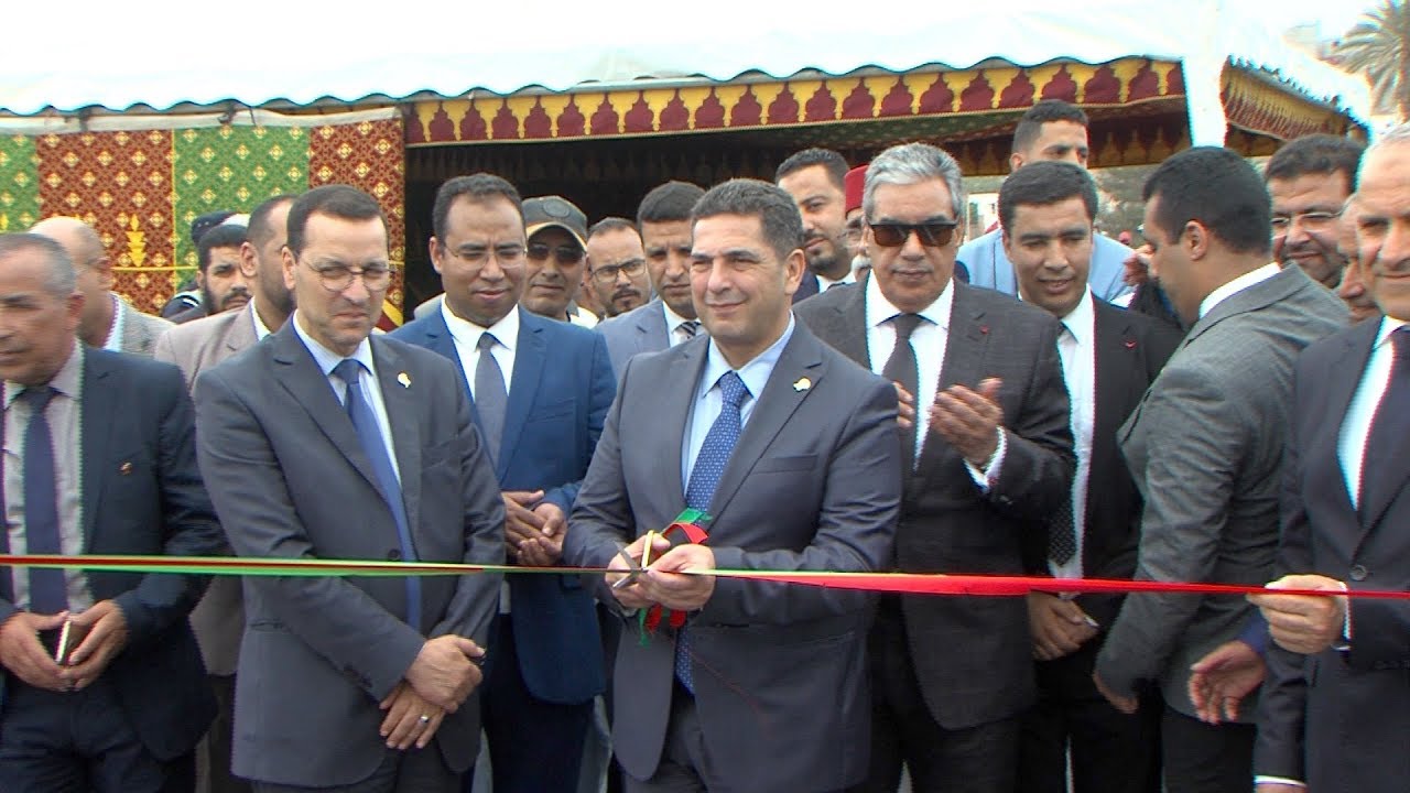 تدشين قنطرة بين سيدي إفني وتيزنيت على مستوى الطريق الجهوية رقم 104