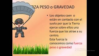 Tipos de fuerza, Ciencias Naturales Cuarto Básico B
