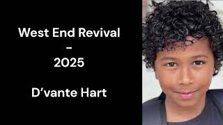 Dvante Hart As Gavroche - West End - 2025
