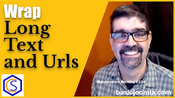 Wrap Long Text and Urls for Better Mobile Compatibility With Joomla - 🛠 MM #234