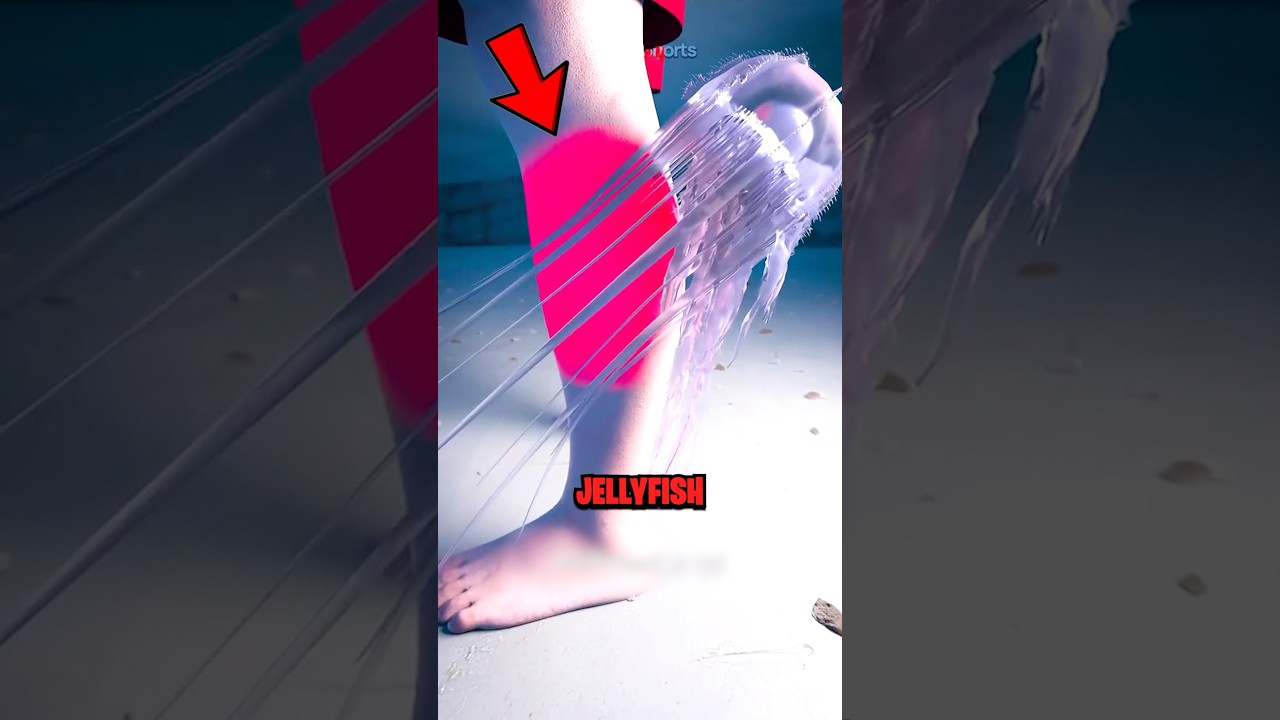 How To Survive Jellyfish Attack! 😱