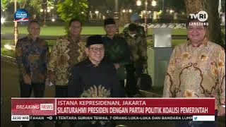 Download lagu Siaran TVRI Nasional | Breaking News 'Silaturahmi Presiden Dengan Partai Politik Koalisi Pemerintah'