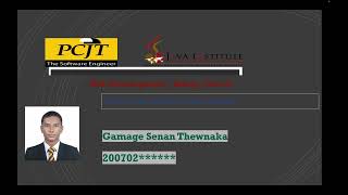 java Institute|Web programming | Eshop | Part-21
