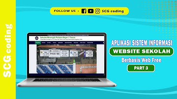 Aplikasi sistem informasi website sekolah berbasis web free part 3