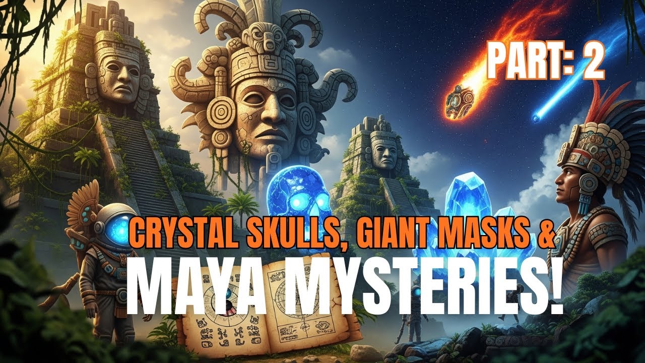 The Origins of Maya Civilization  | Crystal Skulls, Giant Masks & Lost Artifacts Explained (PART 2)