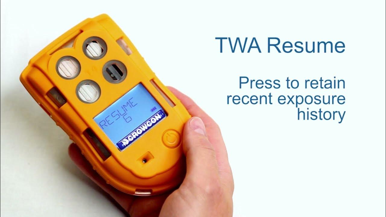 Crowcon T4 Personal 4Gas Monitor YouTube
