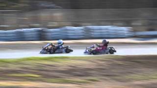RUBY RACER CADET 9 FINAL 12 LAPS GEELONG GO KART CLUB DAY 24TH APRIL 2016