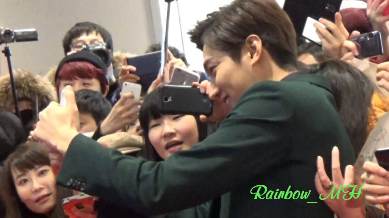 [직캠] 20150118 LeeMinHo 인천 스퀘어원 레드카펫~~by Rainbow_MH