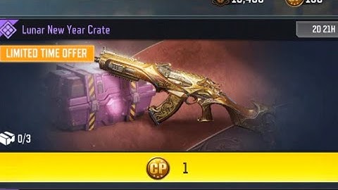 1CP LIMITED CRATE