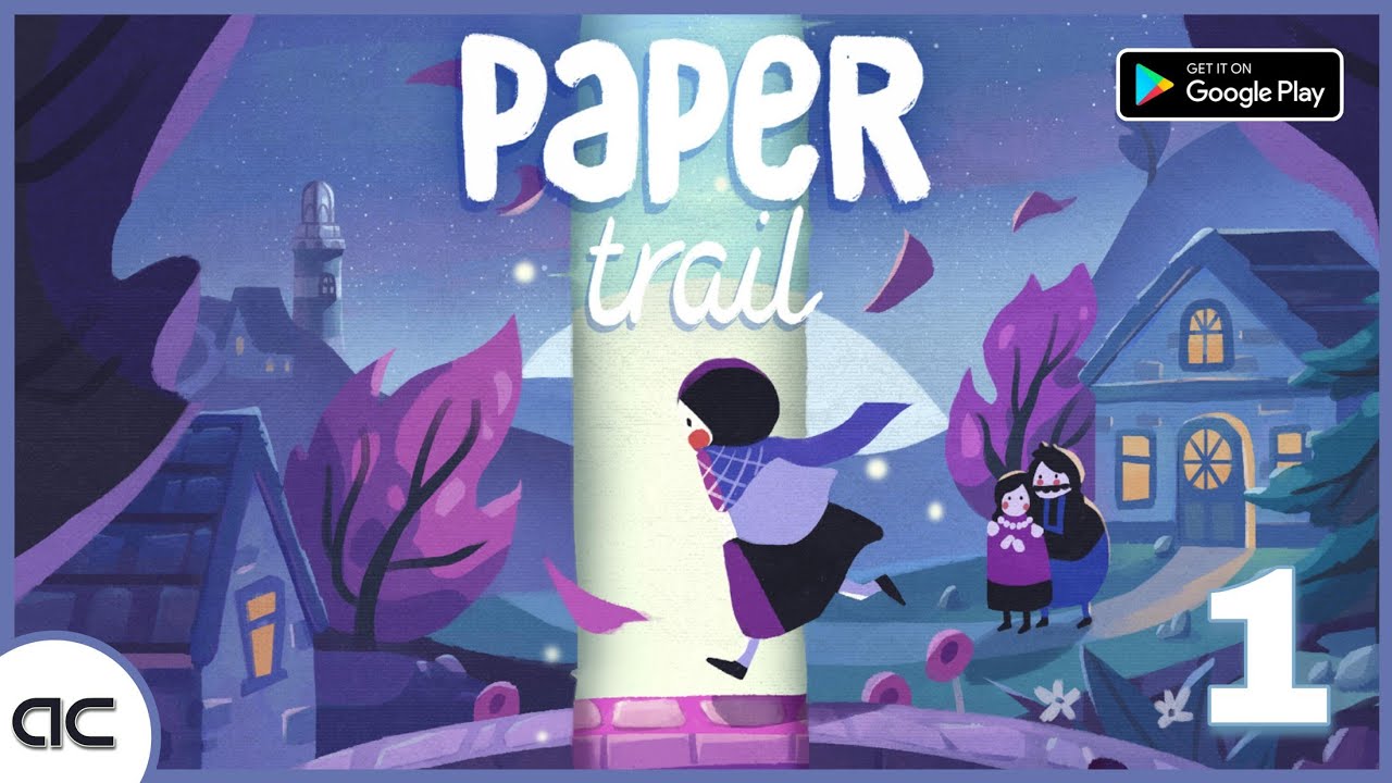 Paper Trail Gameplay Part 1 | First Steps & Puzzle Solving | Storybook Adventure