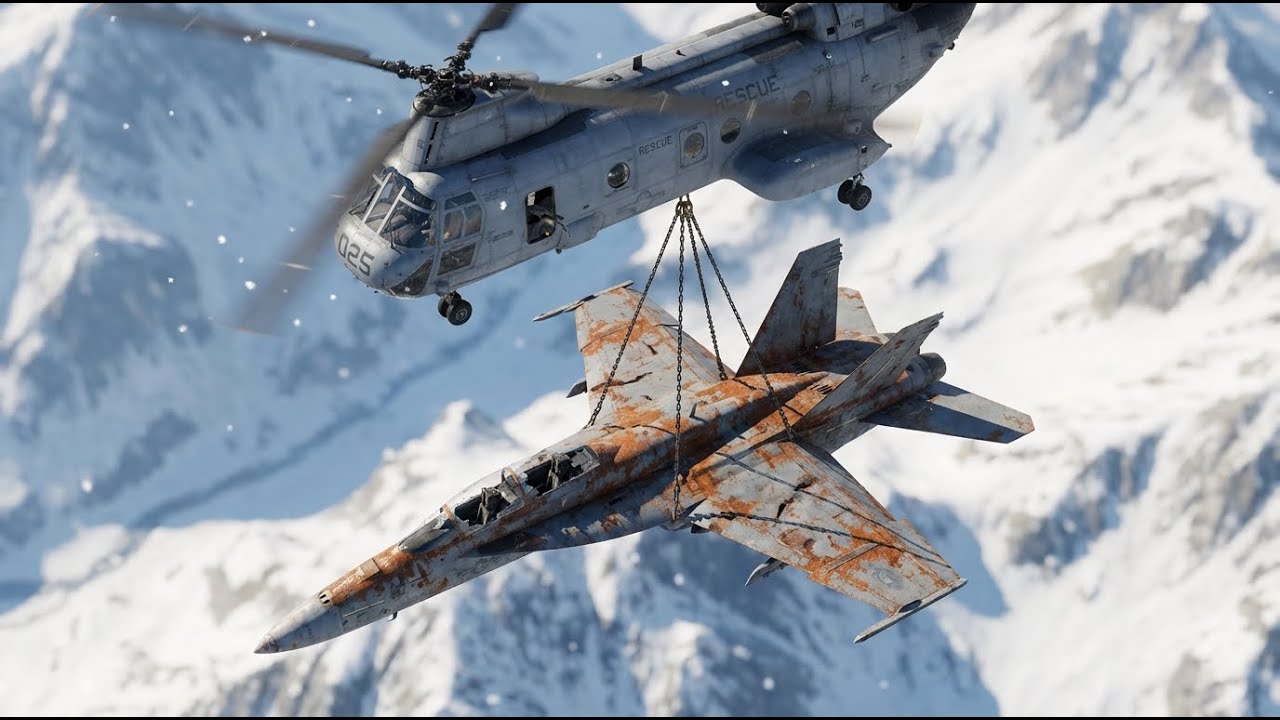 We Found F-22 Fighter Jet Raptor in Ice | Epic Rescue & Full (ASMR) Restoration