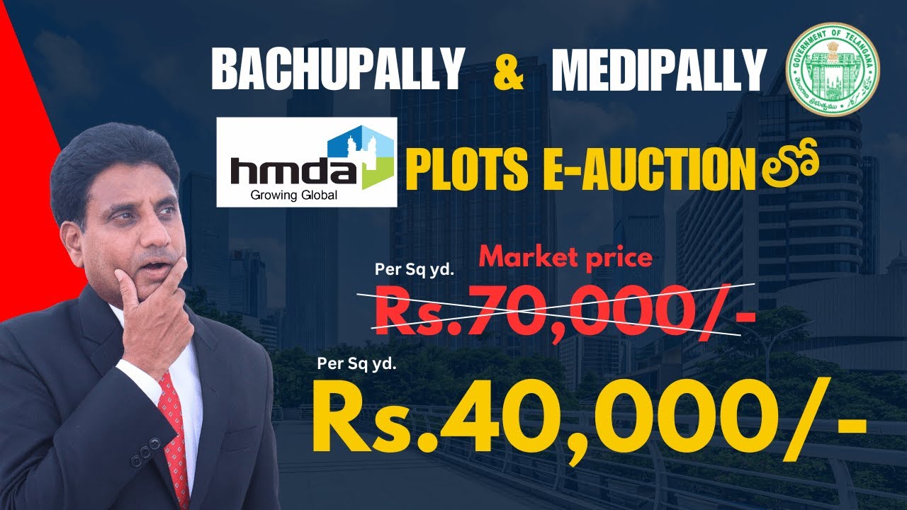 HMDA E- Auction Bachupally & Medipally Phase 2 Details | Hyderabad Real Estate | Unik Realty |