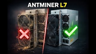 Не покупай б/у L7, пока не посмотришь это видео! #asic #l7 #antminerl7 #майнинг #обзор #ltc #top
