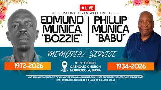 CELEBRATING THE LIVES OF PHILLIP MUNICA BABU 1934-2026 AND SON EDMUND MUNICA BOZZIE 1972-2026