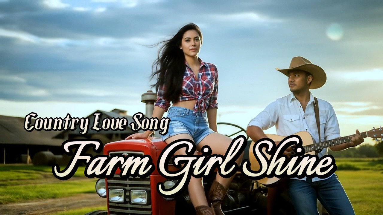 FARM GIRL SHINE - MW x Suno Ai (Official Lyric Video) | New Country Love Song