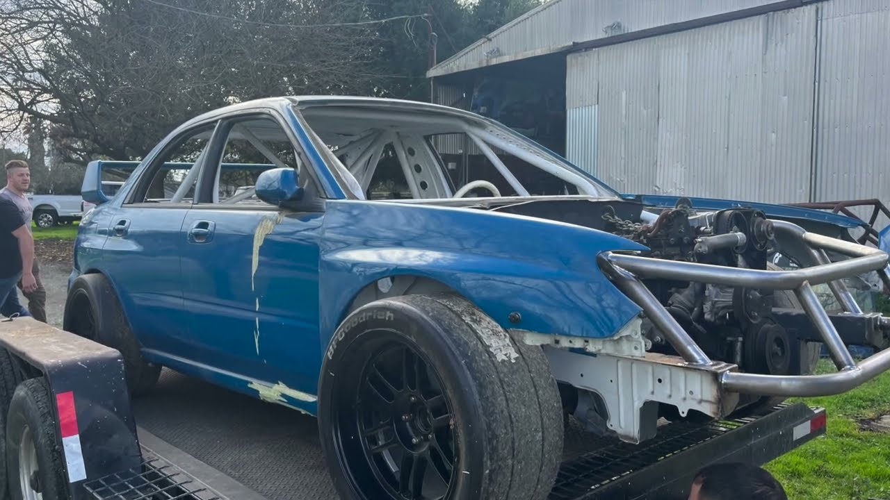 2JZ Subaru Time attack roll cage