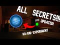 All updated secrets in robio experiment