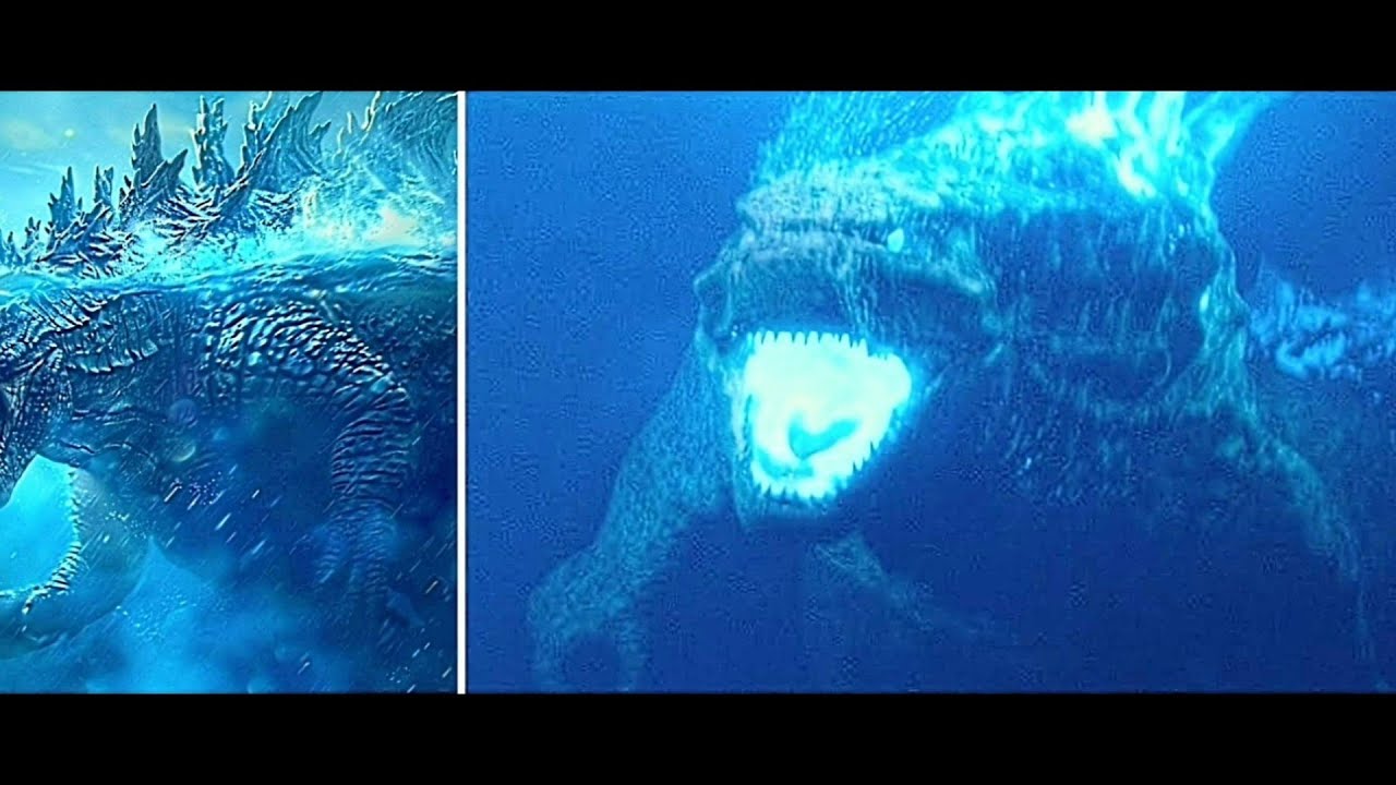 Godzilla 2019 Vs Godzilla Minus One Underwater Battle PART 2.🦈♐️🆚️⛎️⛲️🛥🚢