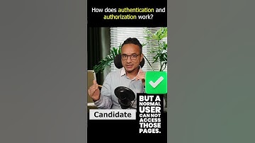 Hoe werkt authenticatie en autorisatie?