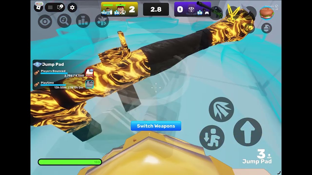 RIVALS CU TATA 2 V 2 #robloxrivals #roblox