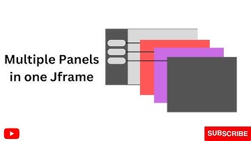 Easily Add Multiple Panels in One JFrame | Java Swing GUI Tutorial